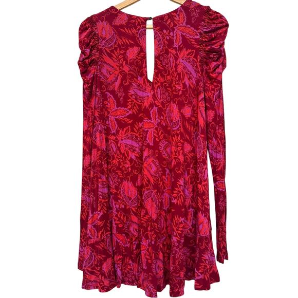 Free People Hello Lover Red Mini Dress - Size XS - Picture 5 of 8